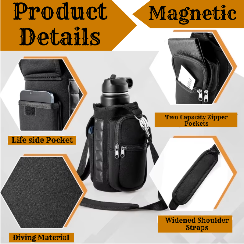 Zion HydroMag Porta Botellas Magnetico para Gim